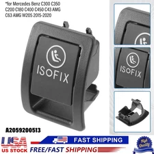 Rear Child Seat Anchor ISOFix Cover A2059200513 for Mercedes Benz C300 2015-2020