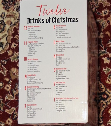 WOW ! FAIRE DES BOISSONS POUR ADULTES ! 12 carafes et recettes en verre BOISSONS DE NOËL - Photo 3/7