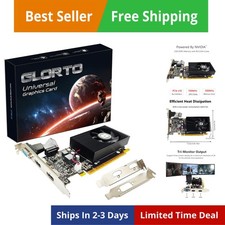 GeForce GT 730 2G Low Profile Graphics Card, 2X HDMI, VGA, , PCI Express 1.0 ...