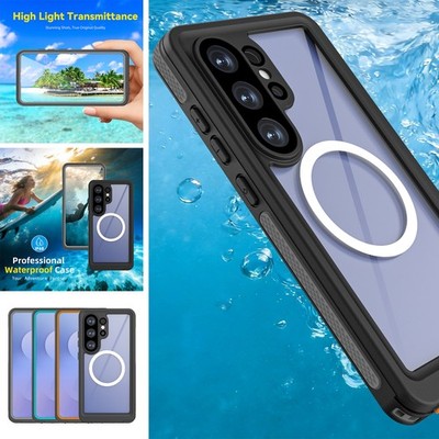 Fr Samsung Galaxy S26 Ultra/S26 Magnetic Full-body Waterproof Rugged Hybrid Case