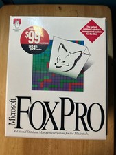Microsoft FoxPro Database Management System Version 2.5 VTG STD