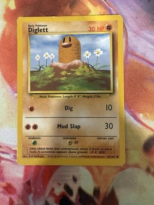 Diglett - 47/102 Base Set LP