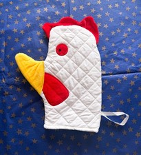 From the movie - Coraline other Mother - Handmade Chicken Oven Mitt/Glove