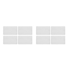 Reusable Silicone Resin Notebook Cover Mold Kit for Crafts White 8Pcs Set