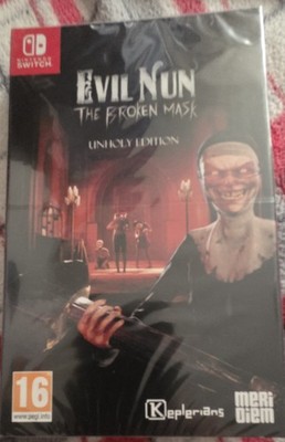 BRAND NEW SEALED Evil Nun The Broken Mask Unholy Edition Nintendo Switch Game