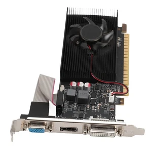Carte graphique à fente unique 2GB Pour GDDR3 PCIE Faible profil 64 Avec VG NEW