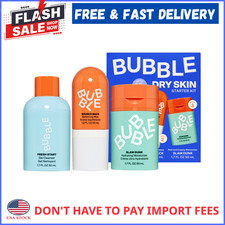 Bubble Skincare 3-Step Hydrating Routine Bundle for Normal to Dry Skin, Set of 3