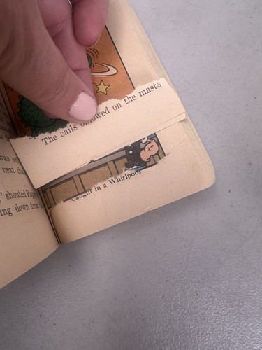 1967 "POPEYE: Ghost Ship To Treasure Island" VG / Big Little Book Whitman #2008 - Picture 3 of 8