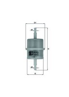 Mahle Kraftstofffilter KL 63 OF FüR Abarth Alfa Romeo Alpine Autobianchi Lancia