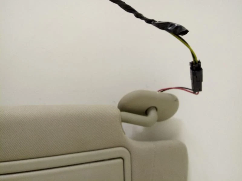 Parasol Ford Fusion Lincoln MKZ 2006-2009 pasajero fabricante original usado probado Foto 4 de 4