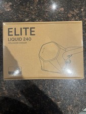New Cooler Master Elite Liquid 240 CPU Liquid Cooler WHITE AIO Sealed