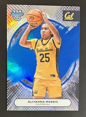 2025-26 Bowman U Best Blue Refractor 81/150 Aliyahna Morris #84 California