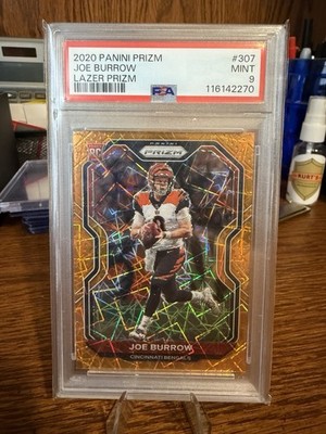 景色76 2020 Panini Prizm - Rookie Joe Burrow #307 Lazer Prizm (RC