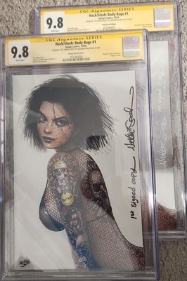 1/1 First Signed Copy SET Hack Slash Body Bags #1 CGC 9.8 Szerdy Virgin & Foil