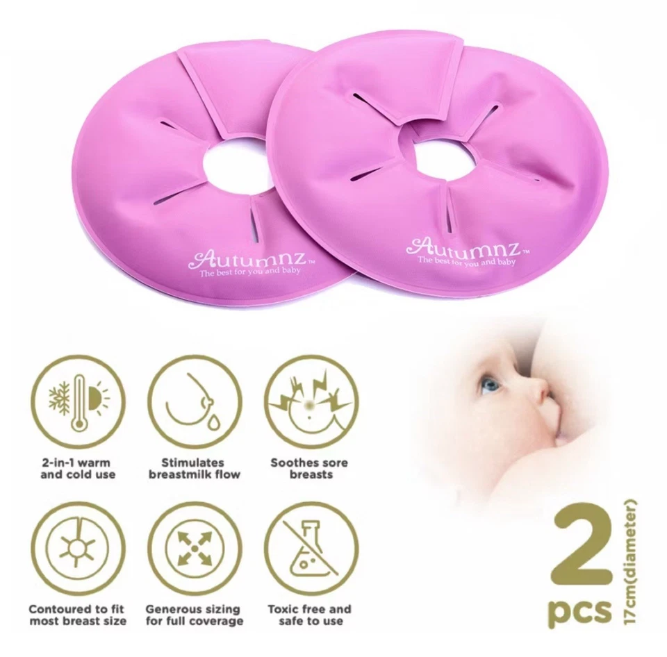 Autumnz Reusable Breast Relief Thermo Pads (BPA free) (2 pcs) For Breastfeeding - Image 2 of 4