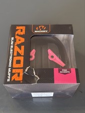 Walkers Razor GWPRSEMPNK Slim Shooting Muffs, Black/Pink