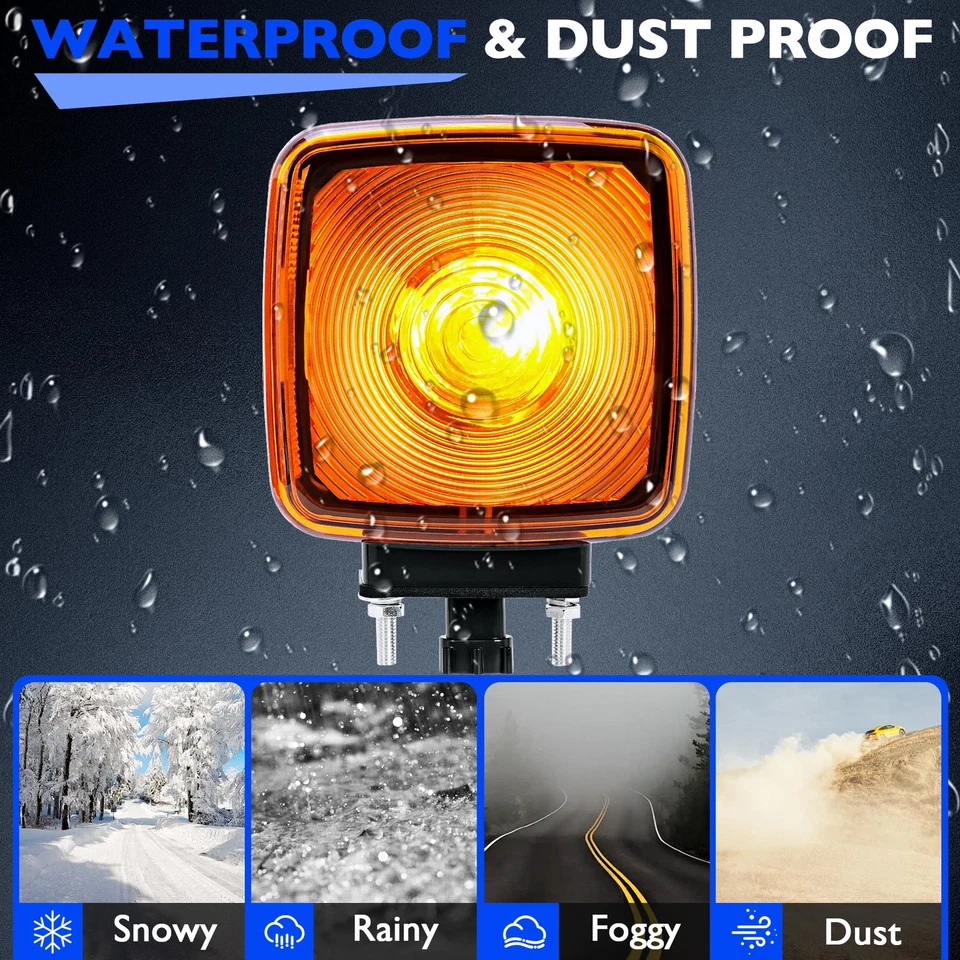 Topkick Turn Signal Light For 90-09 GMC Chevrolet C4500 C5500 Kodiak 15148648 Foto 4 de 4