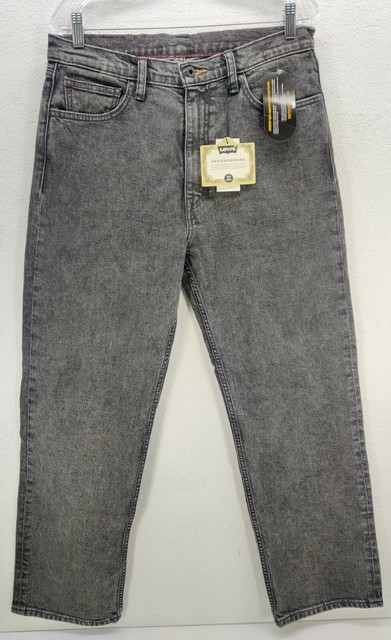 Levi's 512 Skateboarding Baggy Wide Straight Black Cordura Stretch Men  34x32 for sale online | eBay