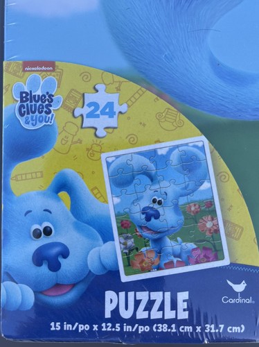Caja de lata de almuerzo grande Blue's Clues & You con rompecabezas de 24 piezas en el interior - Imagen 4 de 4