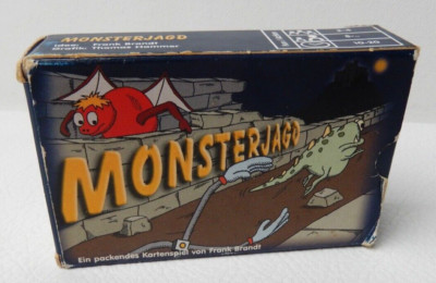 Monsterjagd Kartenspiel Gesellschaft Zustand Sehr Gut vollständig Adlung Spiele