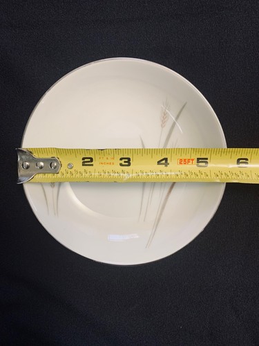 Platinum Wheat Fine China of Japan Small Bowl Vintage Max Schonfeld Replacement - Picture 4 of 7