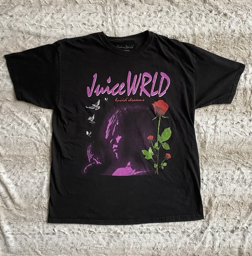JUICE WRLD Authentic "Lucid Dreams" 999 Club Merch T-Shirt XL
