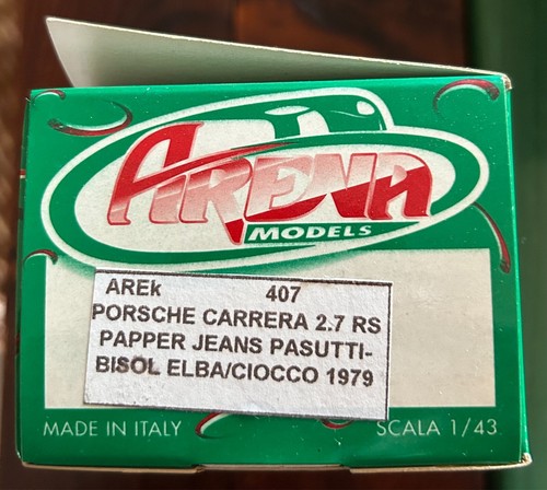 PORSCHE 911 SCRS N°35 RALLY ELBA /CIOCCO 1979 ARENA KIT K445 - 第 1/2 張圖片