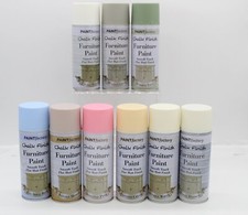 400ml Chalk Finish Furniture Spray Paint Smooth Touch Matt Finish 9 Colours Appl