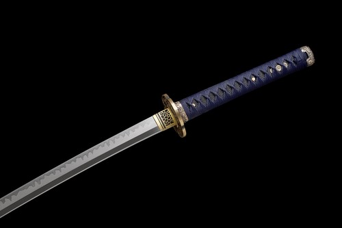 Clay Temperped T10 Steel Japanese Samurai Sword Katana Full Tang Razor Sharp - Picture 12 of 14