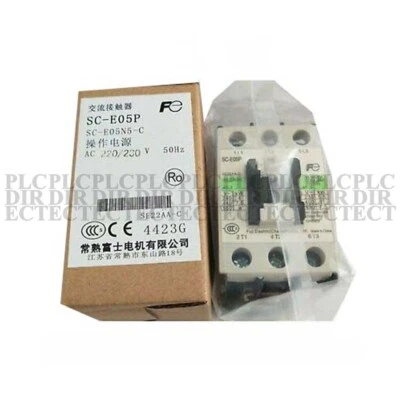 NEW Fuji Electric SC-E05P 220VAC Magnetic Contactor