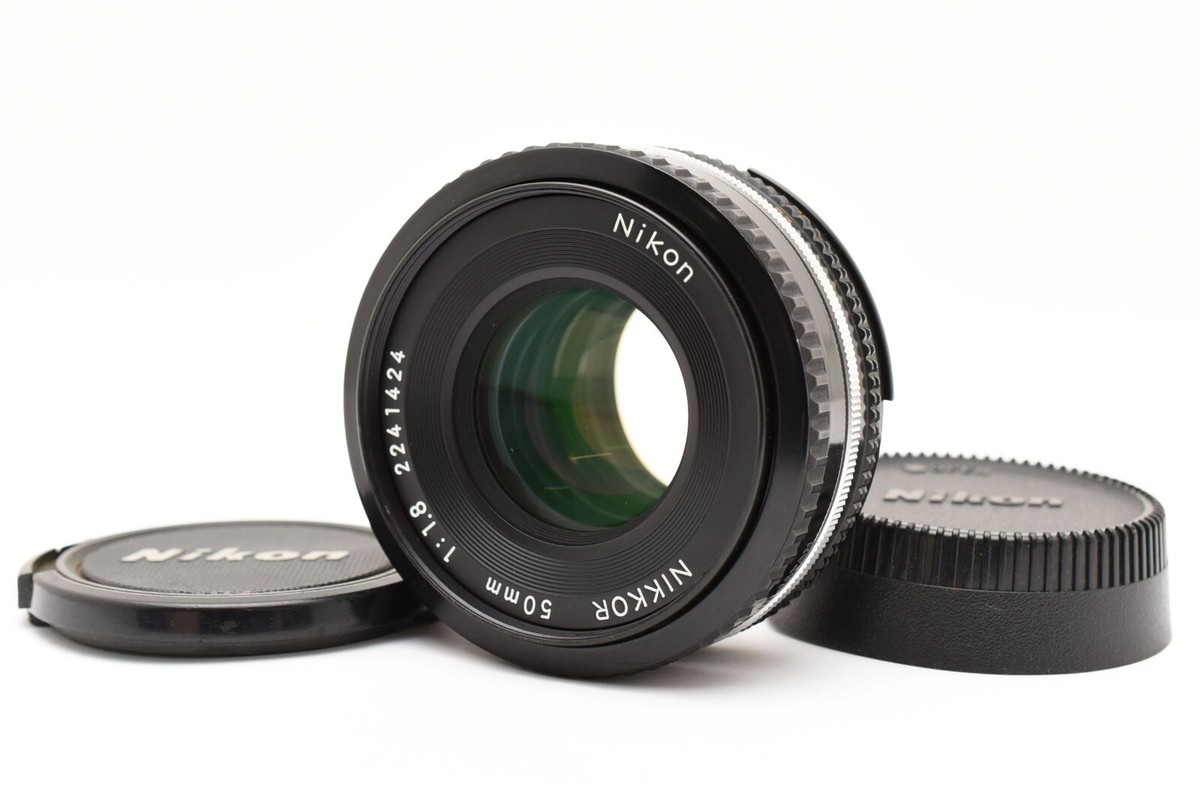 超美品 Nikon Ais 50mm f1.8 Pancake #18 MINT ] Nikon Ai-s AIS Nikkor 50mm f1.8 MF Pancake Lens S
