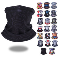 Halloween Thermal Skull Balaclava Face Cover Ski Mask Bandana for Costume Party