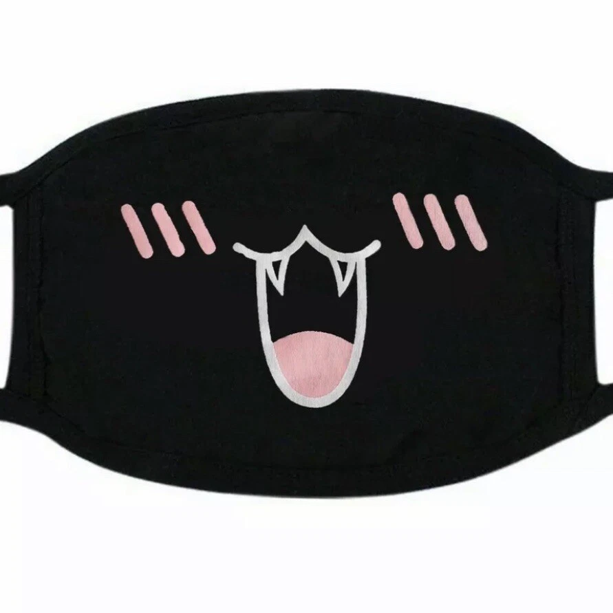 Cute Kawaii Shy Blushing Cheek Kitty Cat Tongue Teeth Cover | eBay