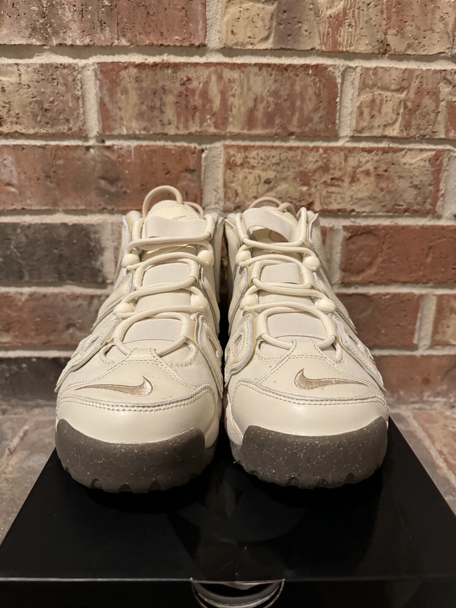 New 11.5 Nike Air More Uptempo Coconut Milk White Gum Pippen