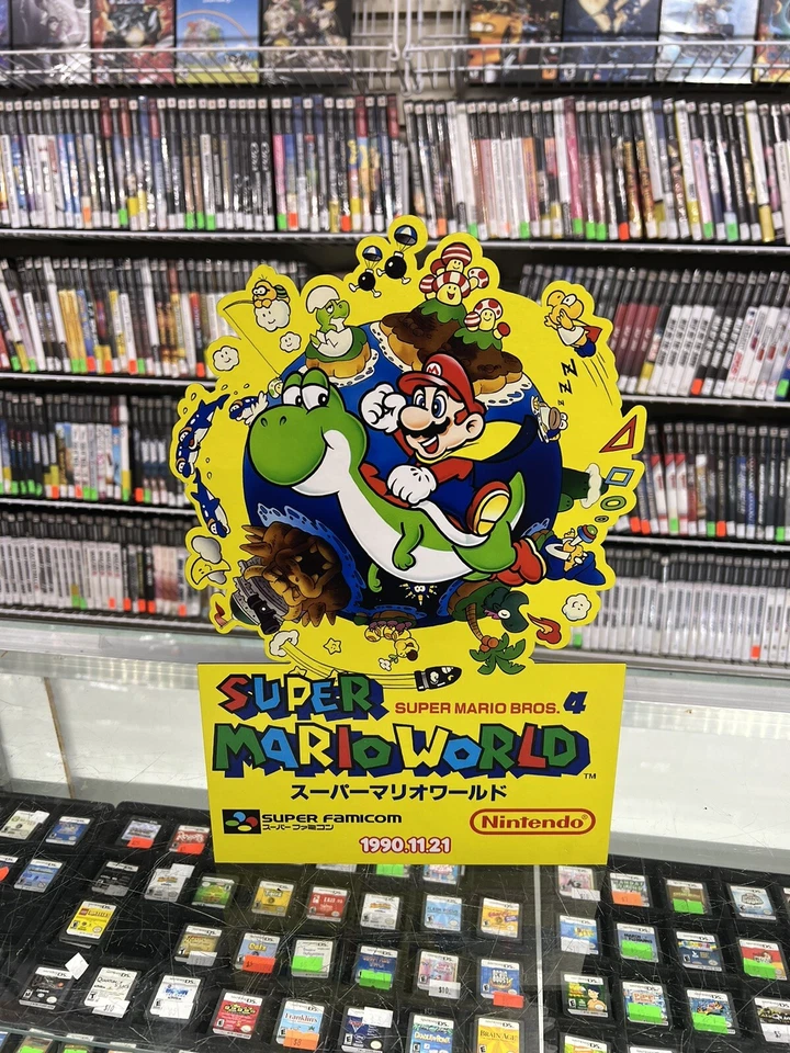 Super Mario World Countertop Display Japanese - Image 4 of 4