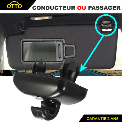 PARTSLINE Fixation Sonnenblende Schwarz Vorne Audi A1 A3 A4 A5 Q3 Q5 RS4 S5