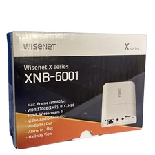 Hanwha Techwin XNB-6001 Wisenet X Series 2MP Network Camera Main Module Base NIB