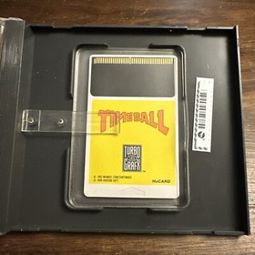 Timeball (TurboGrafx-16 TG16, 1990) Complete CIC - Tested - Authentic