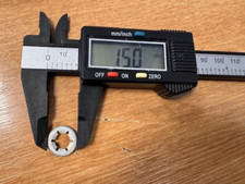 HYMER WOHNMOBIL & CARAVAN GROSSER DACHFENSTERSTERN WASCHMASCHINE BEFESTIGUNG (x 4)