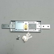 Serratura zincata per serrande centrale