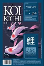 Koi Kichi Wheat Germ Formula - Cool Temperature Food for Koi and Ornamental Fish