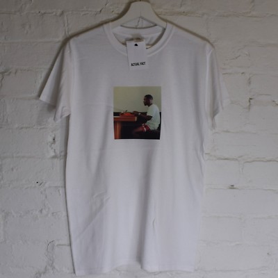 Actual Fact Frank Ocean Typewriter Odd Future Hip Hop weiß Tee T-Shirt