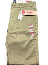 NWT Levi's Men's 511 Slim Fit CHINO Pant GREEN 32W x 32L 248880025