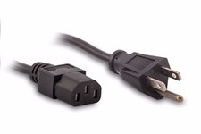 NEW Genuine Dell 10' foot Heavy Duty 3 Prong Power Cord - 00R215