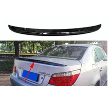 For 05-09 BMW 5 Series E60 LCI Sedan ABS Gloss Black Rear Trunk Spoiler Wing