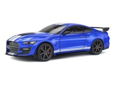 2020 Ford Mustang Shelby GT500 - Blue 1:18 Scale Model - Solido S1805901