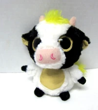 Holstein-Friesian Black and White Dairy Cow Plush Stuffed Animal Farm Country