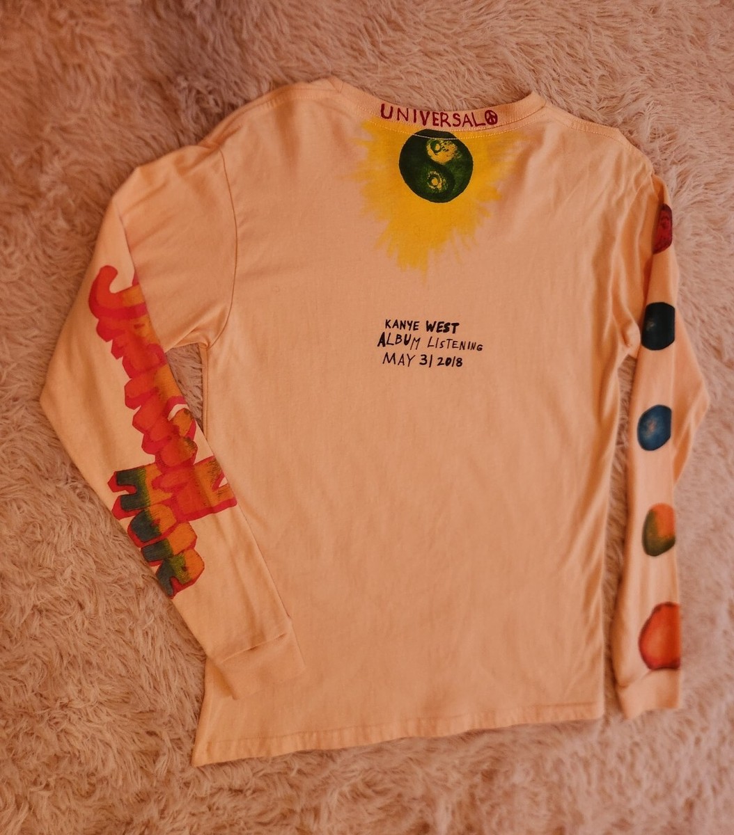 ミュージシャン WYOMING KKW LONG SLEEVE T-SHIRT Ye 2018 Wyoming Long Sleeve In Orange – Paris Saint