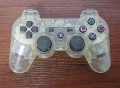 SONY PS3 DUALSHOCK3 Crystal Skeleton Clear Wireless Controller DUALSHOCK 3 SONY