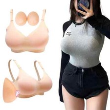 Large Realistic Silicone False Breast For Crossdresser Transvestite Mastectomy
